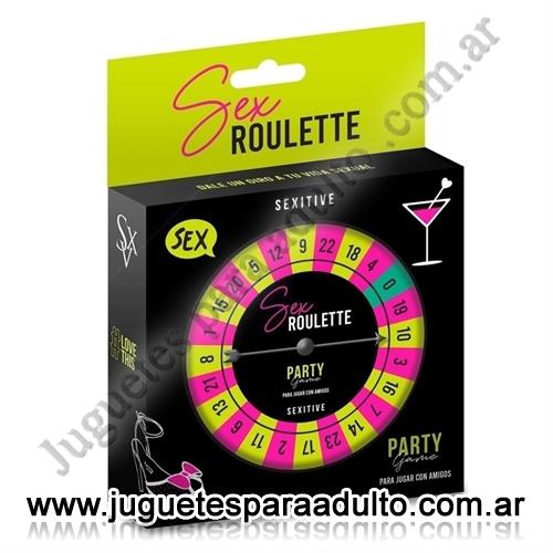Accesorios, Juegos eroticos, Ruleta con juegos sexuales edicion Fiesta